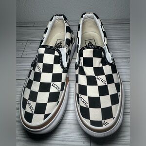 Vans checkered platform shoes